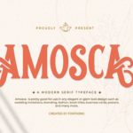 Amosca Font - Featured Image