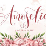 Amoselia Font - Featured Image