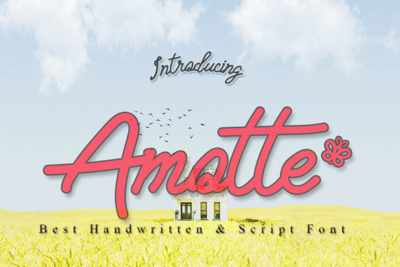 Amotte Font - Featured Image