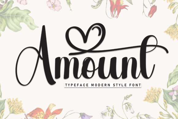 Amount Font - Featured Image