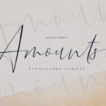 Amounts Font - Featured Image