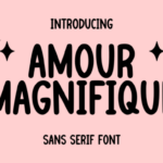 Amour Magnifique Font Font - Featured Image