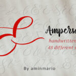 Ampersand | 48 Different Styles Font - Featured Image