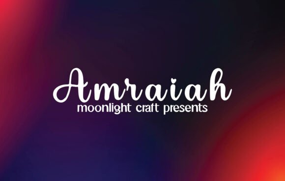 Amraiah Font - Featured Image
