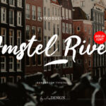 Amstel River Font - Featured Image