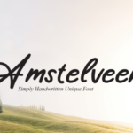 Amstelveen Font - Featured Image