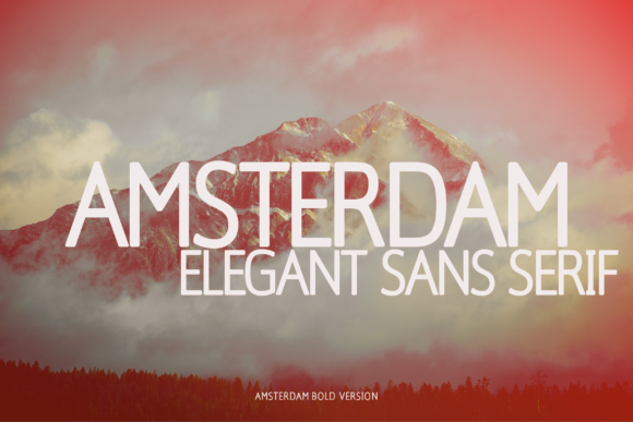 Amsterdam Bold Font - Featured Image