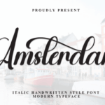 Amsterdam Font - Featured Image