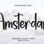Amsterdam Font - Featured Image