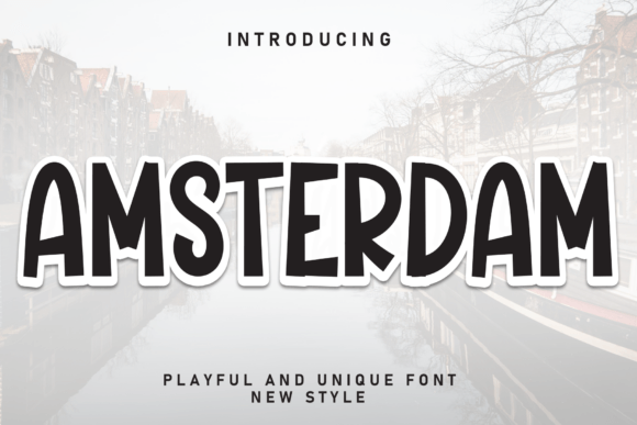 Amsterdam Font - Featured Image