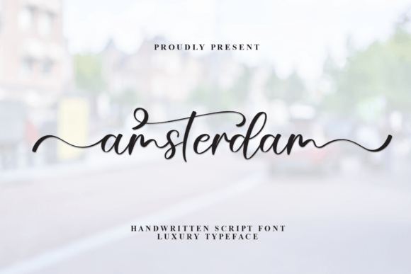 Amsterdam Font - Featured Image