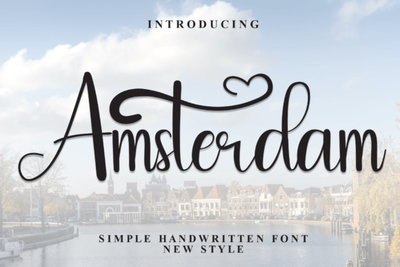 Amsterdam Font - Featured Image