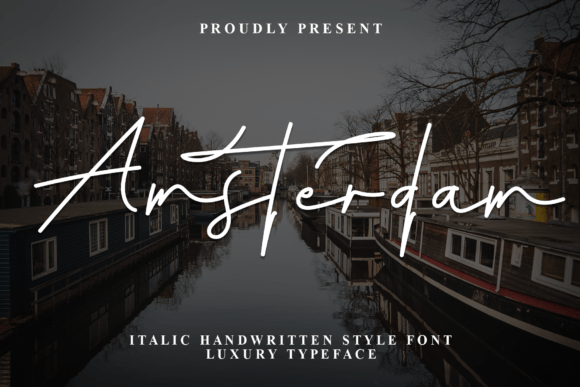 Amsterdam Font - Featured Image