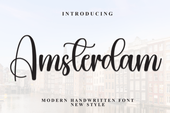 Amsterdam Font - Featured Image