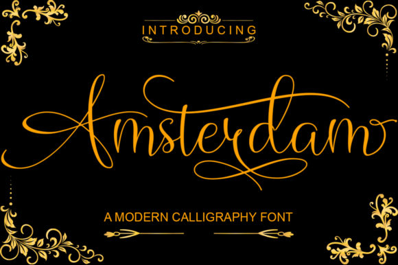 Amsterdam Font - Featured Image