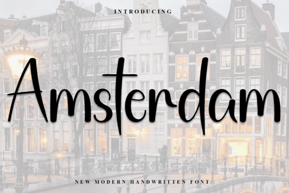 Amsterdam Font - Featured Image