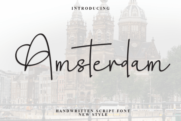 Amsterdam Font - Featured Image