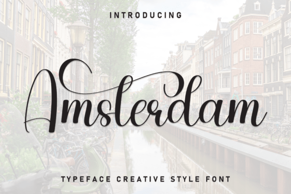 Amsterdam Font - Featured Image