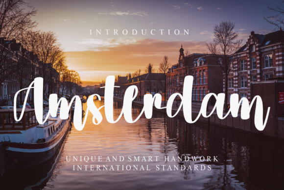 Amsterdam Font - Featured Image
