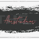 Amsterdam Font - Featured Image