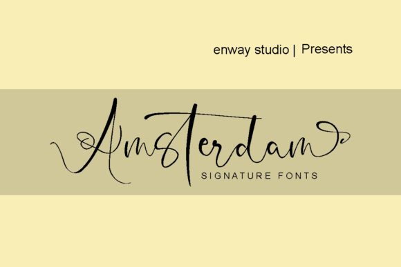 Amsterdam Font - Featured Image