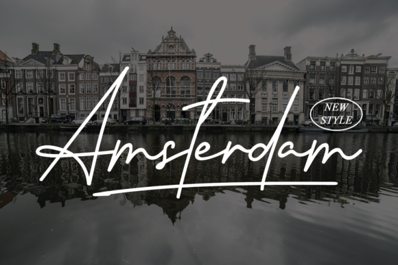 Amsterdam Font - Featured Image