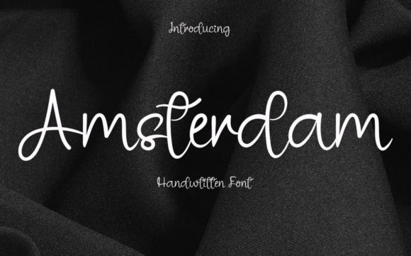 Amsterdam Font - Featured Image