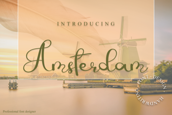 Amsterdam Font - Featured Image