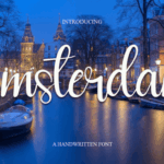 Amsterdam Font - Featured Image