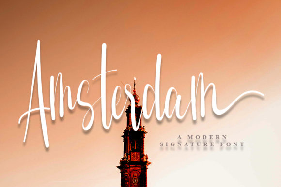 Amsterdam Font - Featured Image
