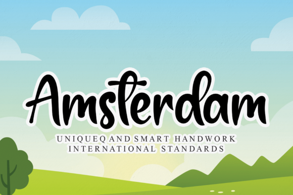 Amsterdam Font - Featured Image