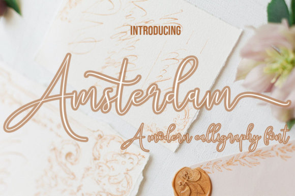 Amsterdam Font - Featured Image