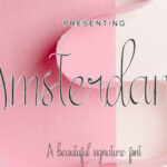 Amsterdam Font - Featured Image