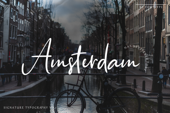 Amsterdam Font - Featured Image