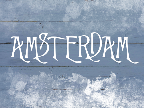 Amsterdam Font - Featured Image