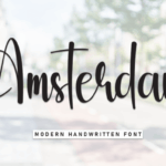 Amsterdam Font - Featured Image