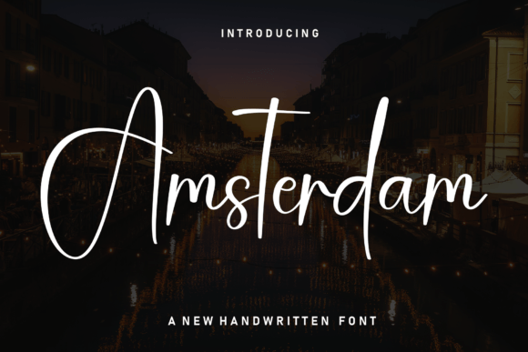 Amsterdam Font - Featured Image