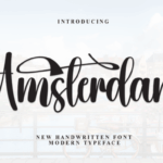 Amsterdam Font - Featured Image