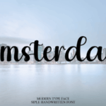 Amsterdam Font - Featured Image