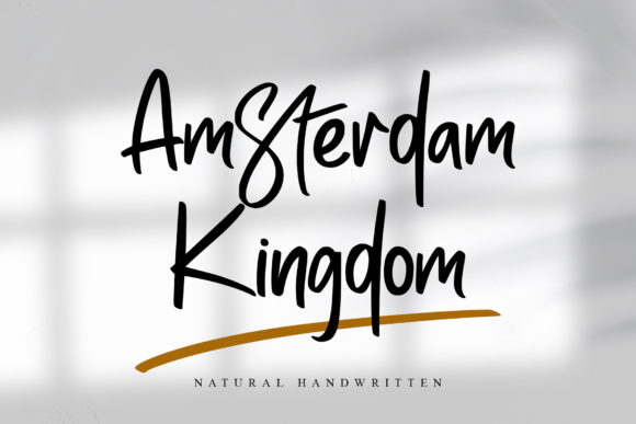 Amsterdam Kingdom Font - Featured Image