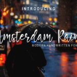 Amsterdam Rain Font - Featured Image