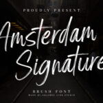 Amsterdam Signature Font - Featured Image