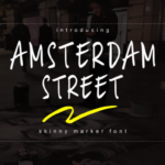 Amsterdam Street Font - Featured Image