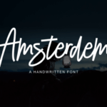 Amsterdem Font - Featured Image