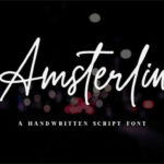 Amsterlin Font - Featured Image