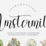 Amstermilk Font - Featured Image