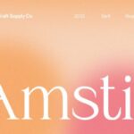 Amstir Font - Featured Image