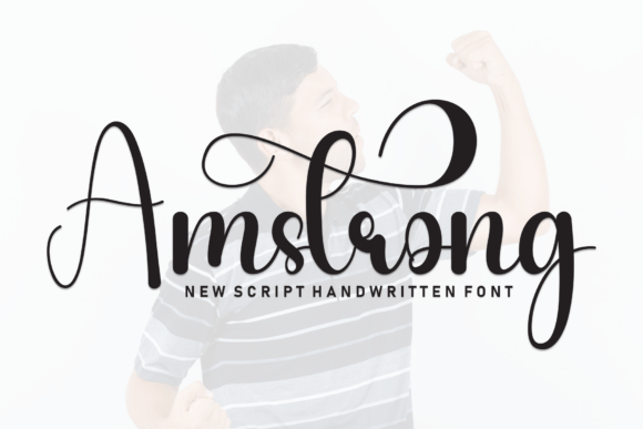 Amstrong Font - Featured Image