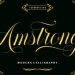 Amstrong Font - Featured Image