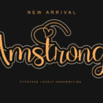 Amstrong Font - Featured Image